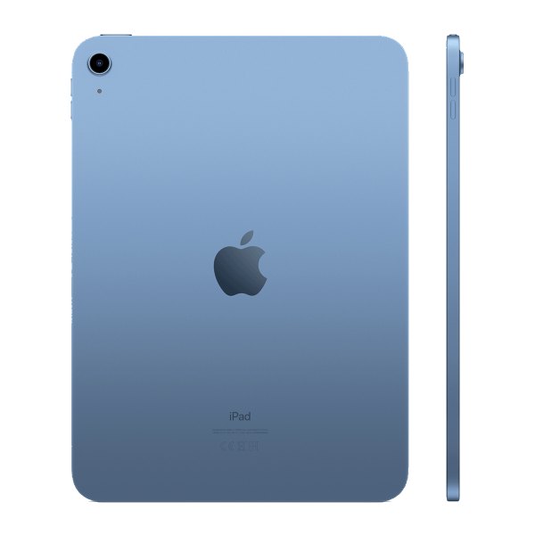 Apple iPad 10 64GB wifi blauw tweedehands, opgeknapt, aanzicht 2