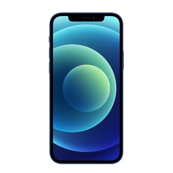 Apple iPhone 12 64GB blauw tweedehands, opgeknapt, aanzicht 2