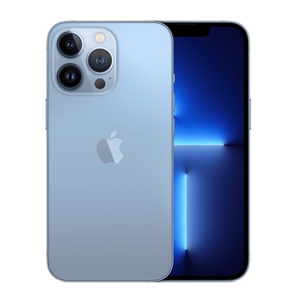 Apple iPhone 13 Pro 128GB sierra blauw tweedehands, opgeknapt, aanzicht 2