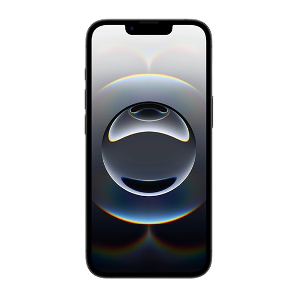 Apple iPhone 16e 128GB zwart tweedehands, opgeknapt, aanzicht 2