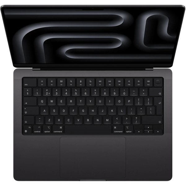 Apple MacBook Pro 14 inch M3 Pro 512GB 18GB spacezwart tweedehands, opgeknapt, aanzicht 2