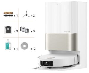 Dreame X50 Ultra Complete robotstofzuiger met dweilfunctie wit tweedekans (foto: Coolblue)