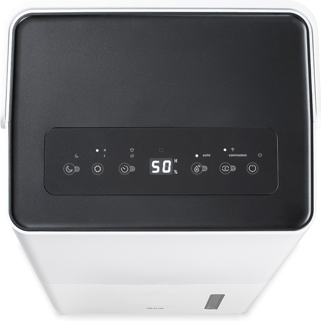 Duux Bora Smart 30L luchtontvochtiger wit (Coolblue Tweedekans), ander aanzicht 2 (foto: Coolblue)