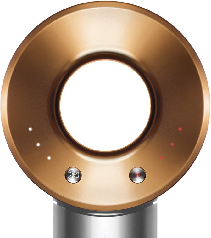 Dyson Supersonic Origin föhn nikkel/koper (Coolblue Tweedekans), ander aanzicht 1 (foto: Coolblue)