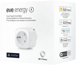 Eve Energy (Matter) slimme stekker met verbruiksmeter tweedekans (foto: Coolblue)