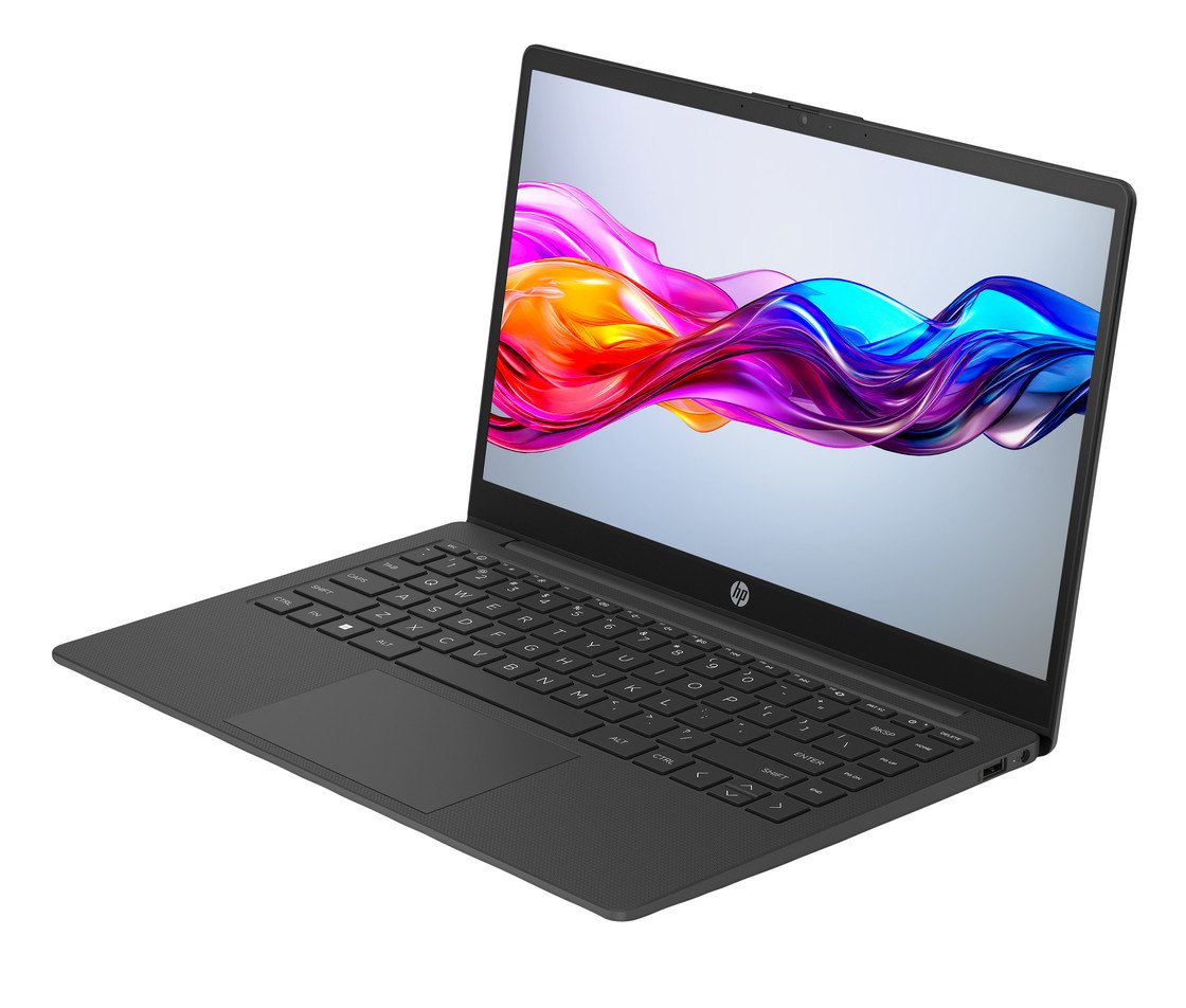 HP Laptop 14-em0957nd, Ryzen 5, 16GB, 512GB (Coolblue Tweedekans), ander aanzicht 1 (foto: Coolblue)