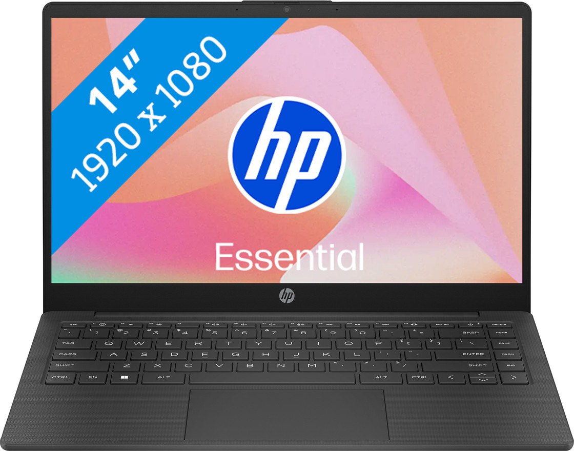 HP Laptop 14-em0957nd, Ryzen 5, 16GB, 512GB tweedekans (foto: Coolblue)