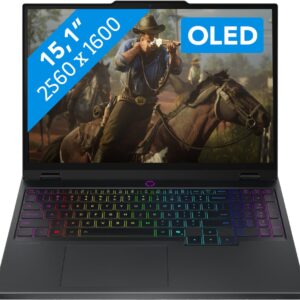Lenovo Legion 5 OLED 15IRX10 gaming laptop, RTX 5070, 32GB, 1TB tweedekans (foto: Coolblue)
