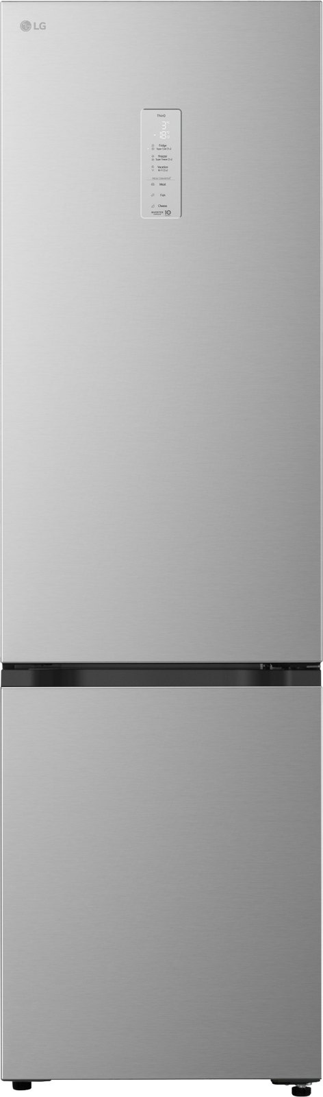 LG GBBS525CPY koel-vriescombinatie zilver, energieklasse C tweedekans (foto: Coolblue)