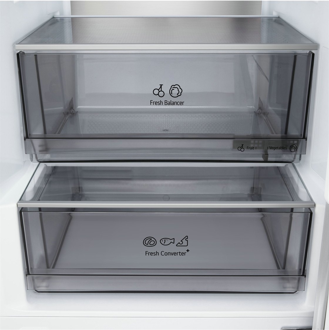 LG GBBS525CPY koel-vriescombinatie zilver, energieklasse C (Coolblue Tweedekans), ander aanzicht 3 (foto: Coolblue)