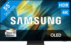 Samsung 55 inch OLED S95F 4K tv tweedekans (foto: Coolblue)
