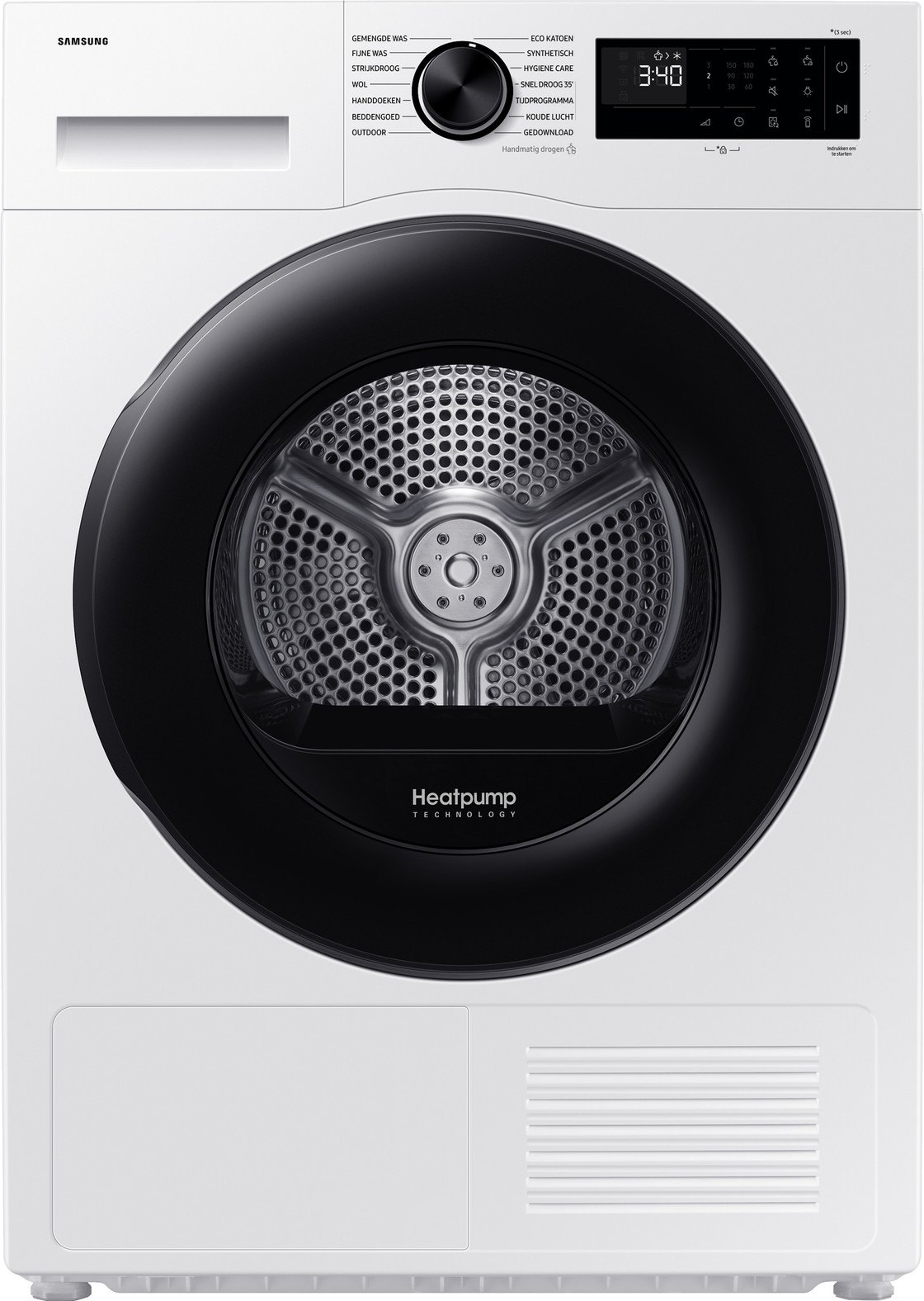 Samsung DV80DG52B0AEEN warmtepompdroger 8 kg tweedekans (foto: Coolblue)