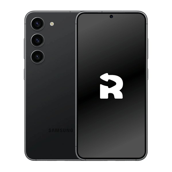 Samsung Galaxy S23 128GB zwart refurbished (foto: Refurbished.nl)