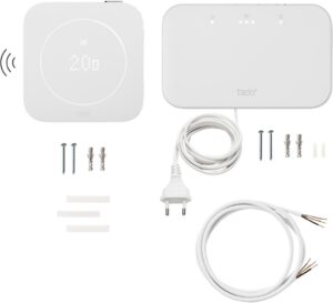 tado Draadloze Slimme Thermostaat X startpakket 2e generatie tweedekans (foto: Coolblue)